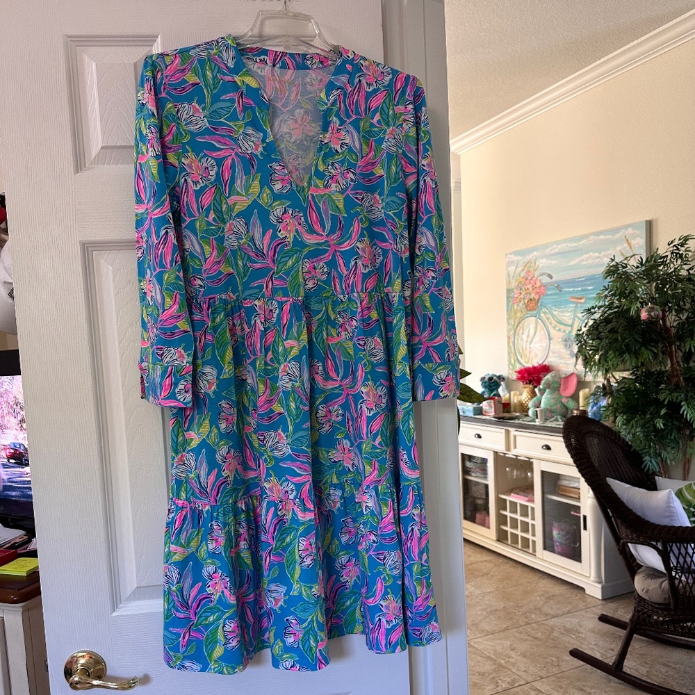EUC Lilly Pulitzer Alaina Dress Size Medium